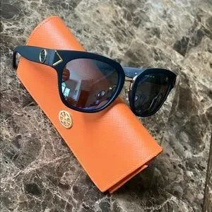 Tory Burch | Accessories | Tory Burch Blue And Gold 